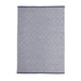 Washable Diamond Navy Flatweave In-Outdoor Rug