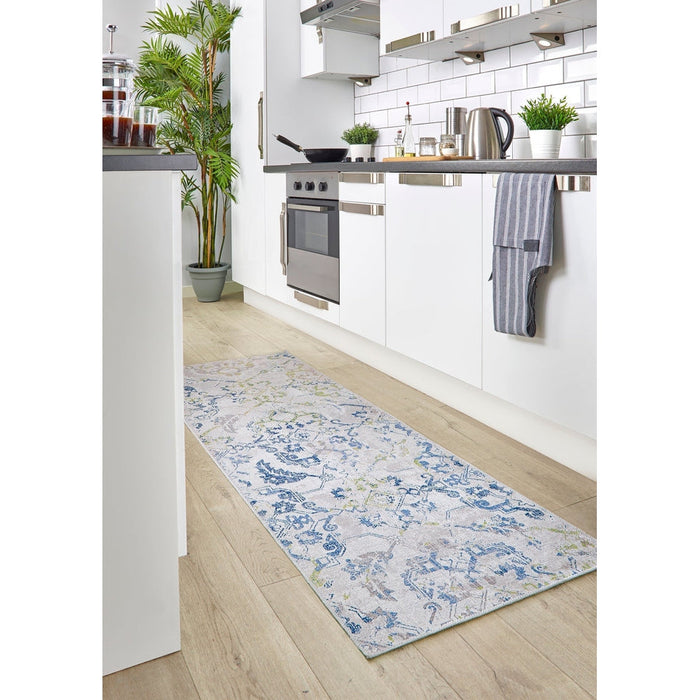 Washable Florence Flatweave Multicolour Rug