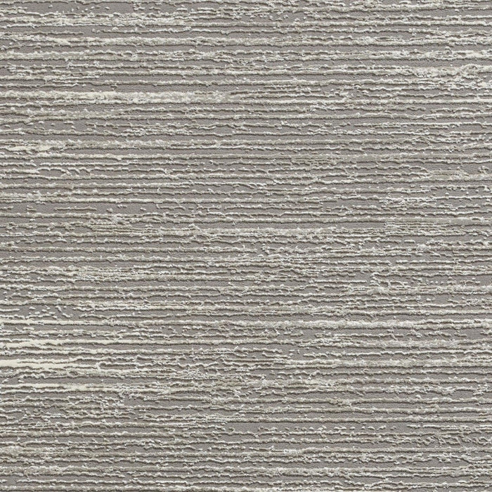 Washable Flores 1930 Modern Super Soft Plain Subtle Lines Textured Eco-Friendly Recycled Polyester Pile Grey/Cream Rug