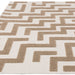 Washable Freja Cove Modern Abstract Soft-Touch Hi-Low Textured Flatweave Sand/Natural Rug