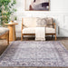 Washable Grey Spill Proof Area Rug 120x180 cm