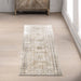 Washable Indoor Outdoor Rug 120x180 cm Beige