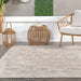 Washable Indoor Outdoor Rug 120x180 cm Beige