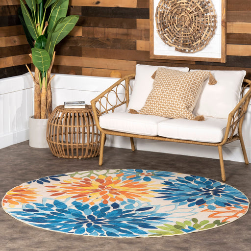Washable Indoor Outdoor Rug for Home Use Multicolor 160x230 cm
