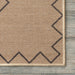 Washable Jute-Look Crosshatch Rug for Home Decor