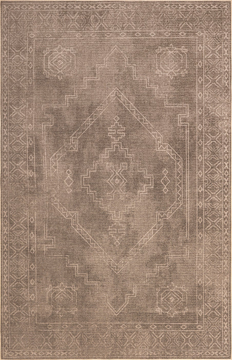 Washable Jute Look Rug 120x180 Cm Taupe