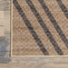 Washable Jute Look Rug 170x240 cm Natural Design