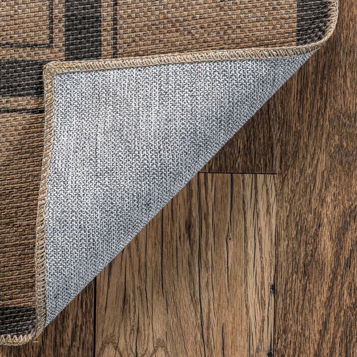 Washable Jute Look Rug for Modern Southwestern Homes