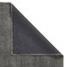 Washable Kara Plush Soft Plain Eco-Friendly Recycled Polyester Shaggy Charcoal Rug