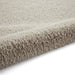 Washable Kara Plush Soft Plain Eco-Friendly Recycled Polyester Shaggy Silver Rug