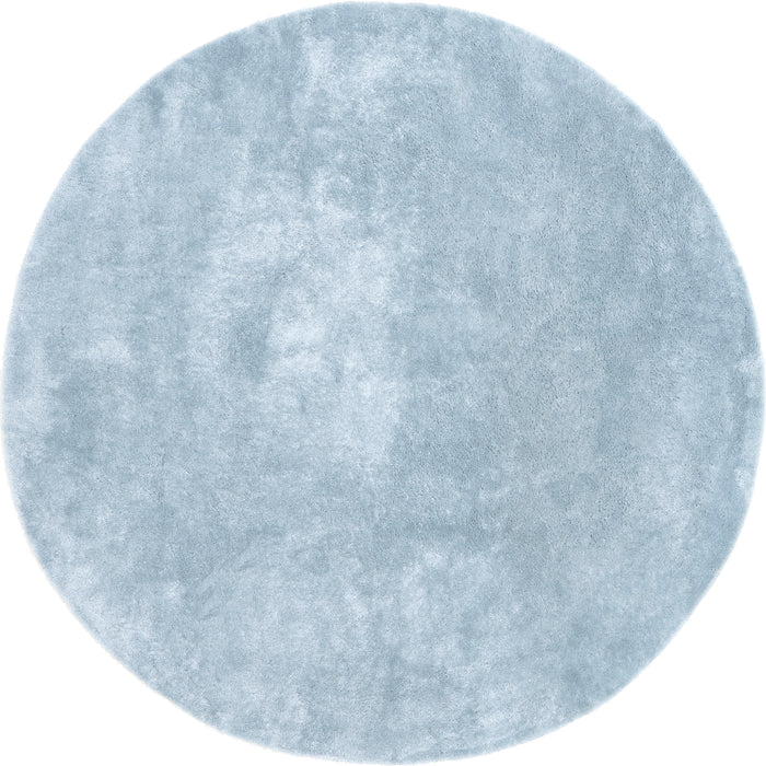 Washable Light Blue Shag Area Rug 120x180 cm