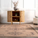 Washable Light Brown Jute Rug 120x180 cm