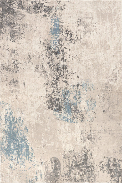 Washable Modern Abstract Grey Area Rug 160x230 cm