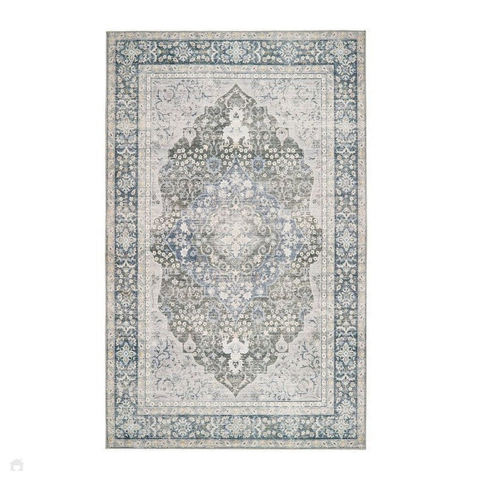 Washable Oakham Flatweave Multicolour Rug