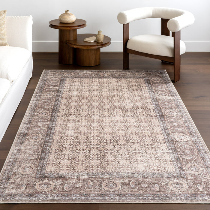 Washable Pet Friendly Spill Resistant Rug 160x230cm Beige