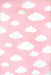 Washable Pink Kids Play Rug for Nursery or Playroom