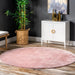 Washable Pink Shag Area Rug 120x180 cm