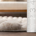 Washable Plush Cloud Rug 140x200 cm Beige