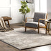 Washable Shag Area Rug 120x180 cm Beige