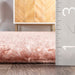 Washable Shag Rug in Pink for Cozy Home Décor