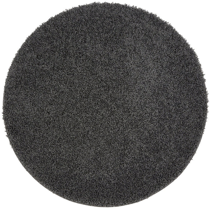 Washable Shaggy Charcoal Rug