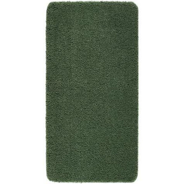 Washable Shaggy Forest Green Rug