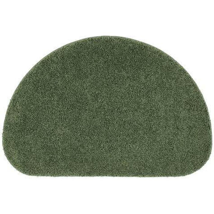 Washable Shaggy Forest Green Rug