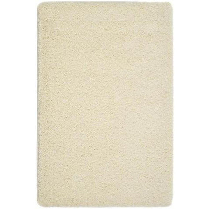 Washable Shaggy Ivory Rug