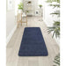 Washable Shaggy Midnight Blue Rug