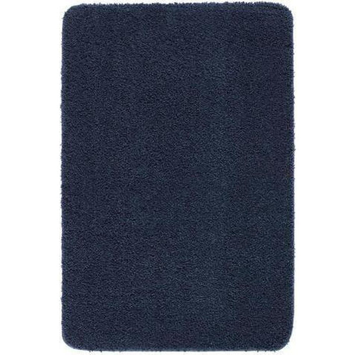 Washable Shaggy Midnight Blue Rug