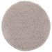 Washable Shaggy Nude Pink Round Rug