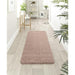 Washable Shaggy Nude Pink Rug