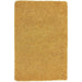 Washable Shaggy Ochre Rug