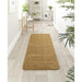 Washable Shaggy Ochre Runner