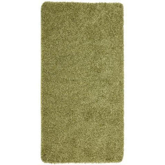 Washable Shaggy Olive Rug