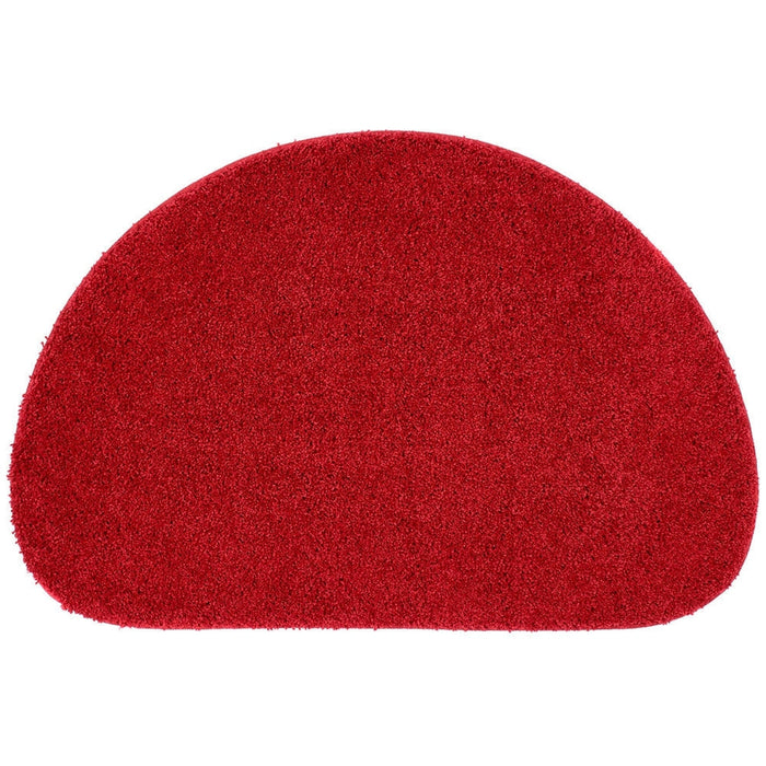 Washable Shaggy Red Rug