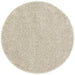 Washable Shaggy Stone Round Rug