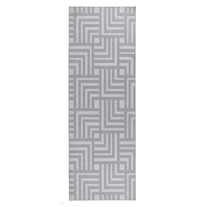 Washable Soho Flatweave Grey Rug