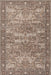 Washable Spill Proof Rug 120x180 cm Dark Brown