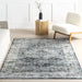 Washable Spill Proof Rug 150x240 cm Slate Blue