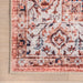 Washable Spill Proof Rug 160 cm Rust Color