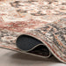 Washable Spill Proof Rug For High Traffic Areas Rust 150x240 cm