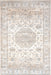 Washable Spill Proof Rug for High Traffic Areas Beige