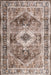 Washable Spill-Proof Rug for High Traffic Areas Brown 120x180 cm