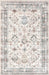 Washable Spill Resistant Rug Ivory Multicolor 160x230 cm