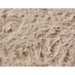 Washable Super-Soft Plain Faux Fur Plush Shaggy Natural Rug