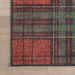 Washable Tartan Plaid Rug 160x230 cm Red