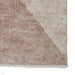 Washable Whisper H1065 Modern Abstract Textured Soft-Touch Printed Polyester Flatweave Beige/Brown Rug