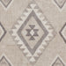 Washable Whisper H1066 Modern Abstract Textured Soft-Touch Printed Polyester Flatweave Beige Rug