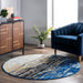 Waterfall Area Rug 140x200 cm in Blue